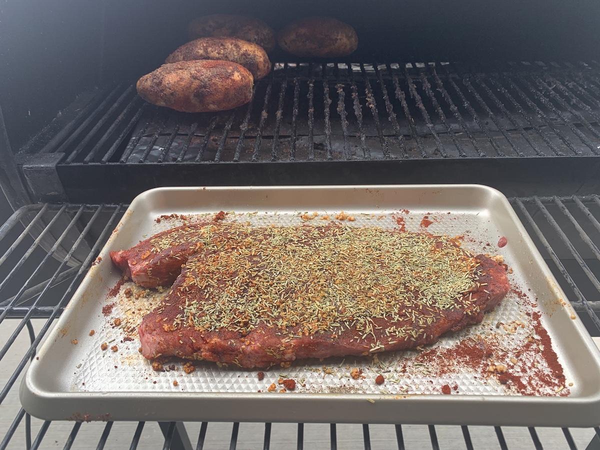 Smoked Sirloin Steak The Dude Blog